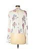 Kendall & Kylie 100% Rayon White Long Sleeve Blouse Size M - photo 2