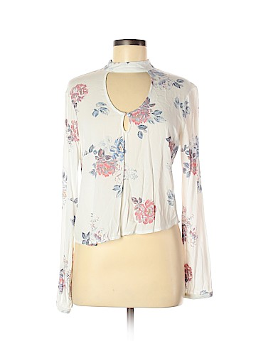 Kendall & Kylie Long Sleeve Blouse (view 1)