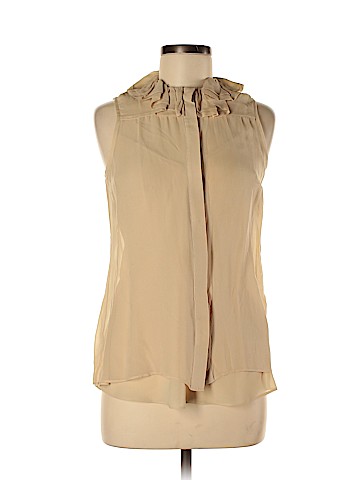 Rachel Zoe Sleeveless Silk Top (view 1)