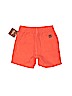 Tea 100% Cotton Solid Orange Shorts Size 3-6 mo - photo 2