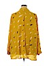 Apt. 9 100% Polyester Yellow Long Sleeve Blouse Size 3X - photo 2