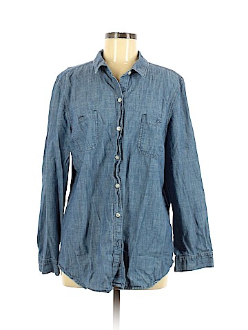 Old Navy Long Sleeve Button-Down Shirt (view 1)