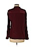 Elementz 100% Polyester Burgundy Long Sleeve Blouse Size M - photo 2