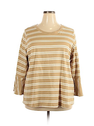 Isaac Mizrahi LIVE! 3/4 Sleeve Top (view 1)