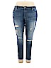 Jennifer Lopez Blue Jeans Size 18 - photo 1