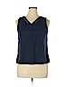 Style&Co 100% Cotton Blue Sleeveless Top Size XL (petite) - photo 1
