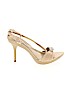 De Blossom Collection Tan Heels Size 10 - photo 1