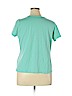 St. John's Bay Green Short Sleeve Henley Size XL (petite) - photo 2