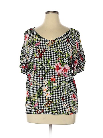 Absolutely Famous Short Sleeve Blouse (view 1)