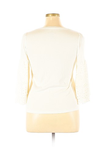 American Eagle Outfitters Long Sleeve Blouse (view 2)