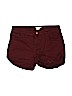 H&M Burgundy Shorts Size 12 - photo 1