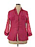 Colette 100% Polyester Pink 3/4 Sleeve Blouse Size 3X - photo 1