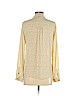 Forever 21 100% Polyester Yellow Long Sleeve Blouse Size S - photo 2