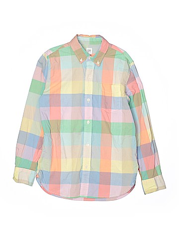Gap Kids Long Sleeve Button-Down Shirt (view 1)