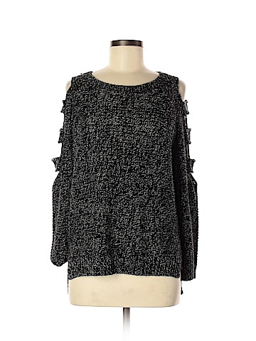 Aqua Pullover Sweater (view 1)