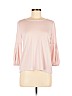 Talbots Pink 3/4 Sleeve Top Size M (petite) - photo 1