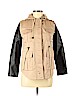 ASOS 100% Polyurethane Tan Leather Jacket Size 2 (petite) - photo 1
