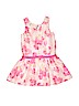 Gymboree 100% Polyester Floral Pink Dress Size 7 - photo 2