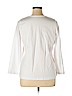 Woman Within 100% Cotton White Long Sleeve T-Shirt Size 16 - 14 - photo 2
