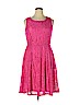 Sharagano Pink Casual Dress Size 16 - photo 1