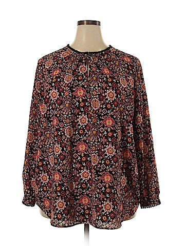Ann Taylor LOFT Long Sleeve Blouse (view 1)
