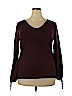 Worthington Burgundy Pullover Sweater Size XXL - photo 1