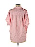 H&M 100% Rayon Pink Short Sleeve Blouse Size 8 - photo 2