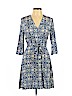 Leota Blue Casual Dress Size L - photo 1