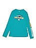 NFL 100% Cotton Teal Long Sleeve T-Shirt Size 18 - photo 1