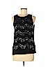 H&M 100% Polyester Black Sleeveless Blouse Size 8 - photo 1