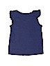 Carter's 100% Cotton Solid Blue Sleeveless Top Size 5T - photo 2