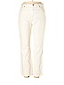 Lands' End Ivory Jeans Size 14 - photo 1