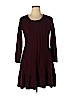 The Limited Burgundy Casual Dress Size XL - photo 1