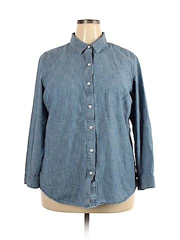 J.jill Long Sleeve Button-Down Shirt (view 1)