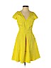 Nanette Lepore Yellow Casual Dress Size 0 - photo 1