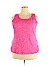 Lane Bryant Pink Sleeveless Blouse Size 18 - photo 1