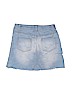 Cat & Jack Solid Blue Denim Skirt Size 7 - 8 - photo 2