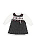 Gymboree 100% Cotton Black Dress Size 3-6 mo - photo 1