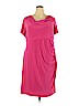 Cato Plus 100% Polyester Pink Cocktail Dress Size 20 - photo 1
