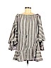 Shona Joy Gray Long Sleeve Top Size 8 - photo 1