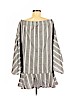 Shona Joy Gray Long Sleeve Top Size 8 - photo 2