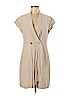 Reiss 100% Rayon Tan Casual Dress Size 6 - photo 1