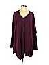 Soft Surroundings Burgundy Pullover Sweater Size 1X - photo 1