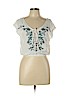 Poof! 100% Rayon White Sleeveless Blouse Size L - photo 1