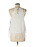 All Access 100% Polyester White Sleeveless Top Size M - photo 2