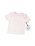 The Children's Boutique 100% Cotton Pink Short Sleeve T-Shirt Size 3-6 mo - photo 1