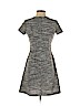 Ann Taylor LOFT Gray Casual Dress Size 2 (petite) - photo 2