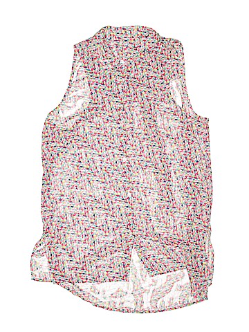 Candie's Sleeveless Button-Down Shirt (view 1)