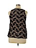 Lane Bryant Outlet 100% Nylon Black Sleeveless Blouse Size 16 - photo 2