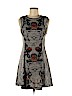RACHEL Rachel Roy Gray Casual Dress Size 6 - photo 1